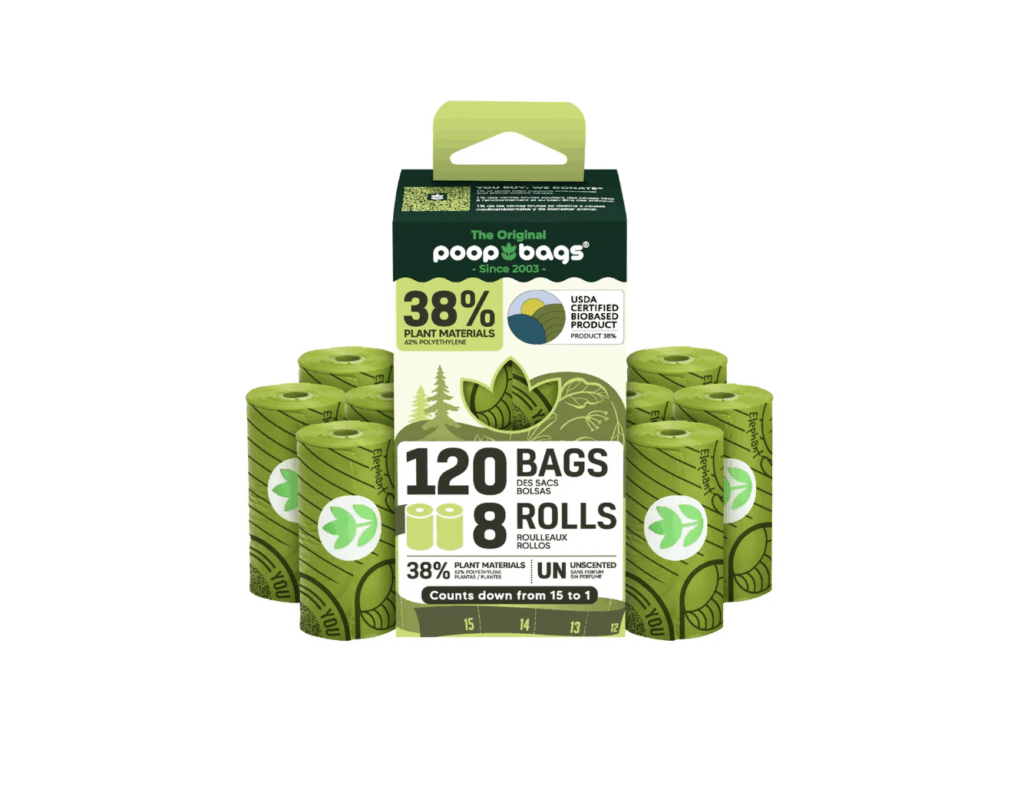 Countdown Rolls Unscented Leash Roll Poop Bags